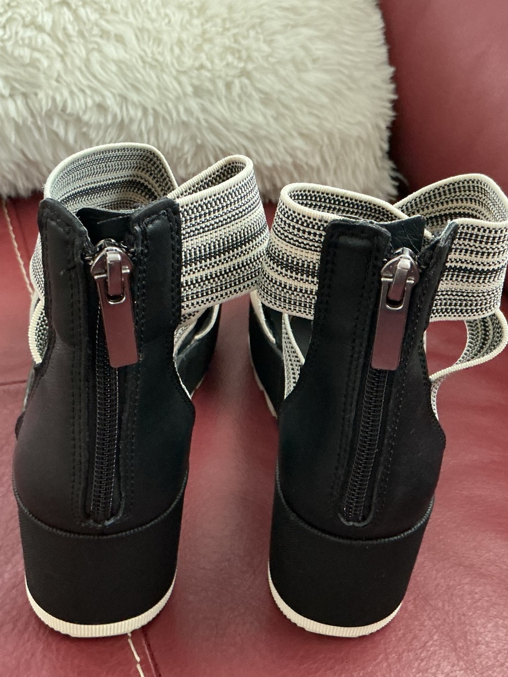 Sorel Cameron Platform Ankle-Wrap Sandals in Size 8 - Picture 3 of 7